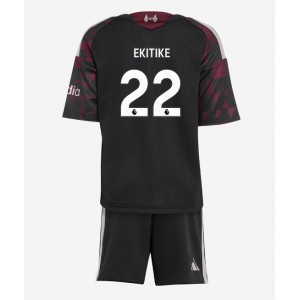 Liverpool Hugo Ekitike #22 Jalkapallovaatteet Lasten Kolmas peliasu 2026-27 Lyhythihainen (+ Lyhyet housut)